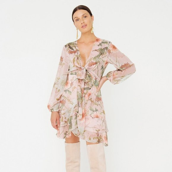 Sheike Dresses & Skirts - SHEIKE PINK LYCHEE DRESS - SIZE 10